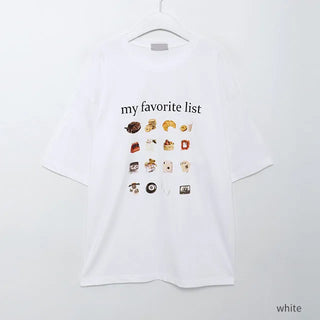 me my favorite list tee