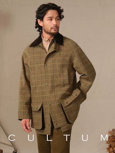 [CULTUM] Waterproof Wool Hunting Field Jacket