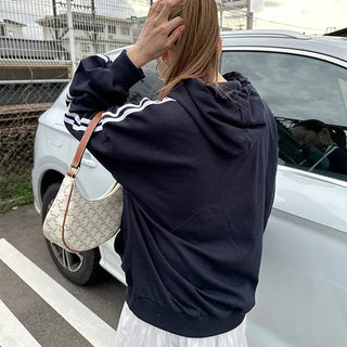 Line Hoodie Sweatshirt