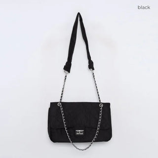 Quilted shoulder bag