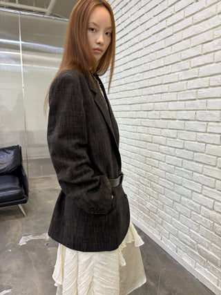 [NeverSeez] Distressed Tailored Blazer