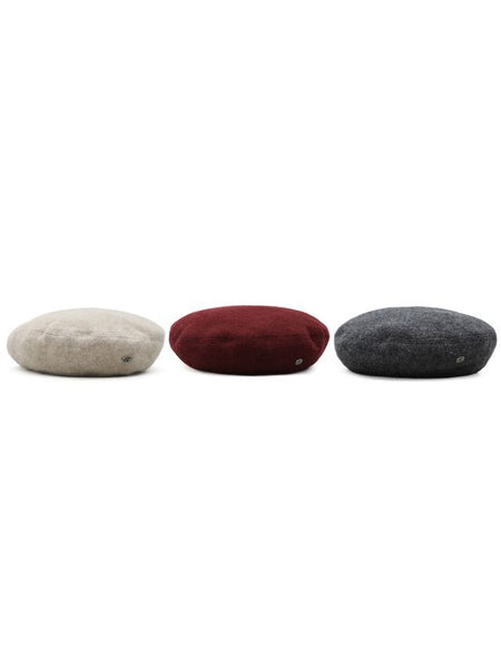 [Moromoro2] Solid Wool Beret