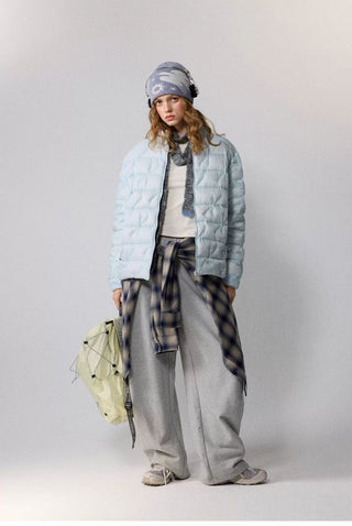 [Monterest] Packable Stand Collar Down Jacket