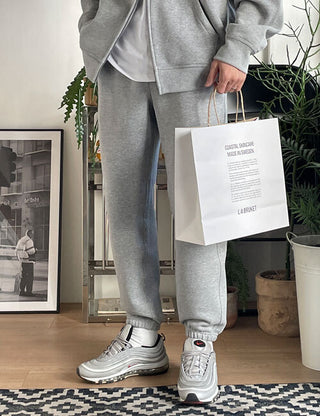 Insta brushed jogger pants (cotton fabric)