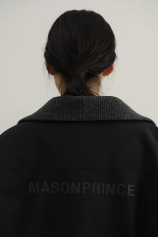 MASONPRINCE Stand Collar Windbreaker
