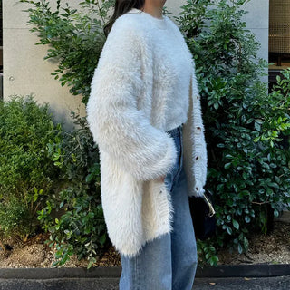 Fluffy Knit Ensemble
