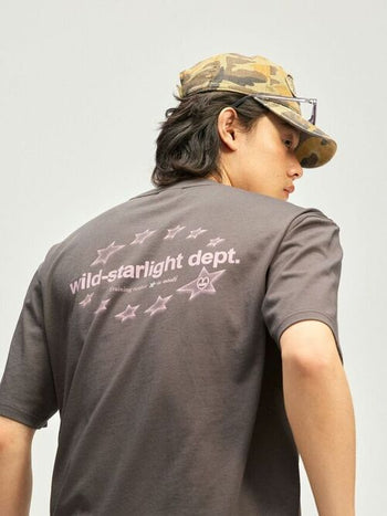 [Monterest] Quick-Dry Star Print Relaxed Fit Tee