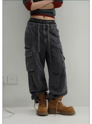 MASONPRINCE Washed Cargo Pants