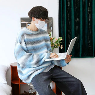 Colorful striped knit