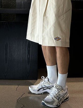 Good Day Embroidered Bermuda Shorts (3 colors)