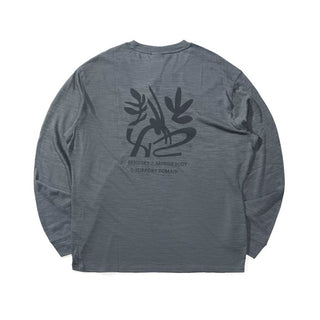 [Monterest] Merino Wool Blend Relaxed Long Sleeve Tee