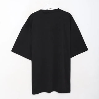 Basic side-slit T-shirt