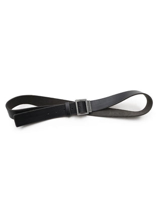 [MASONPRINCE] Needle-Free Metal Buckle Leather Belt