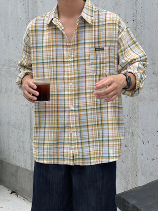 Amande Summer Check Shirt