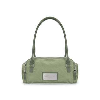 NYLON BOSTON BAG IN KHAKI