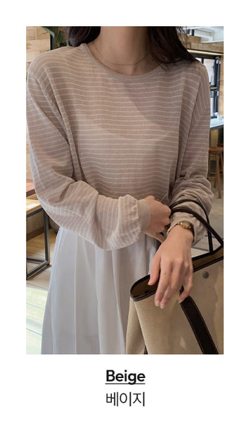 Striped Summer Knit - 3 Colors