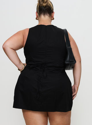 Yumiko Romper Black Curve