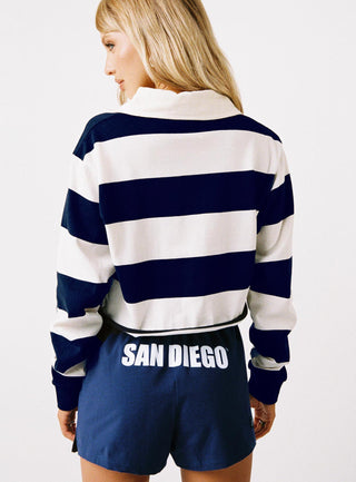 USD Rugby Polo Navy  White