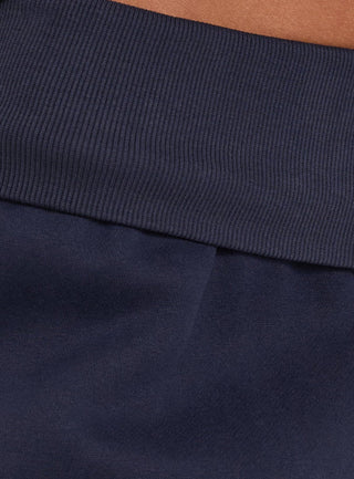 Lockie Foldover Baggy Sweatpants Navy