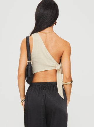 Frankle Top Creamblack