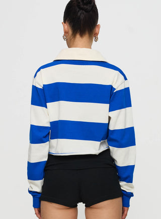 UCSD Rugby Polo Navy  White