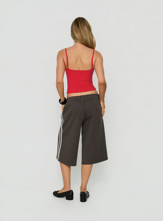 Sayllor Longline Sweatshorts Iron Grey