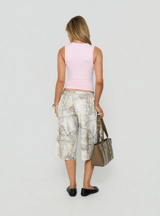 Sayllor Longline Sweatshorts Camo