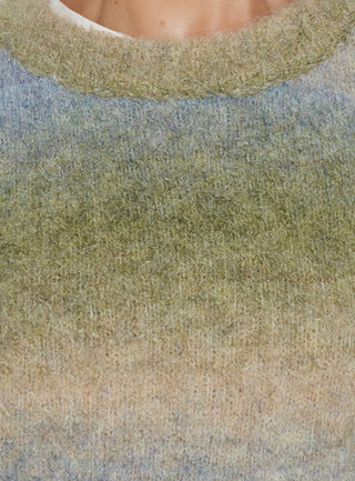 Loyalty Knit Sweater Ocean Moss