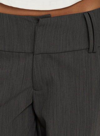 Klarika Lace Up Pants Charcoal