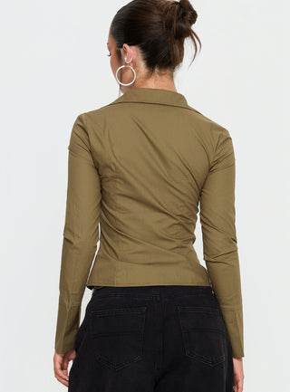 Zifa Shirt Khaki