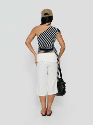 Oren Capri Trouser Ivory