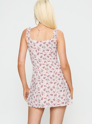 Sweetpea Mini Dress Multi Floral
