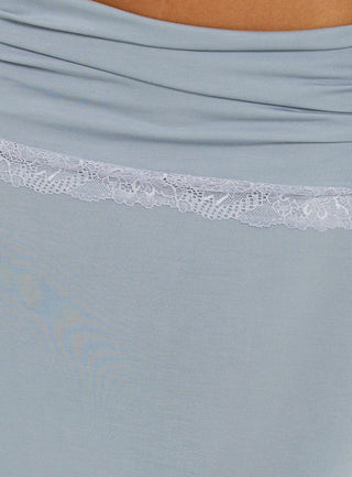 Zespri Jersey Maxi Skirt Slate