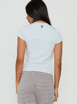Always In Your Dreams Graphic Sleep Tee Blue