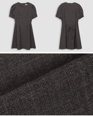 (basic/long) Checkered dress - 2 sizes