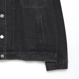 Oversized denim jacket