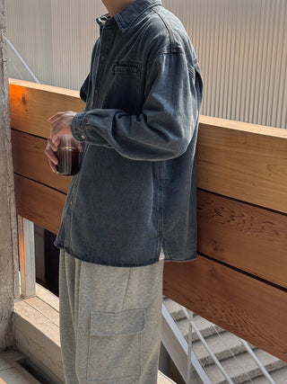 Miller Washed Denim Shirt Jacket