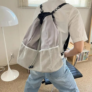 String Nylon Backpack