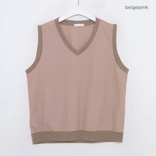 Anorak Nylon V-Neck Vest