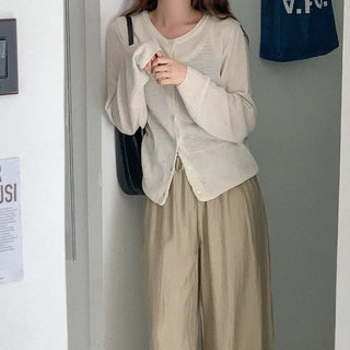 Linen cardigan