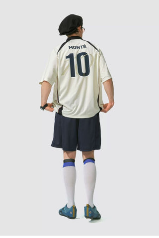 [Monterest] Outdoor Sports Print Polo Jersey Tee
