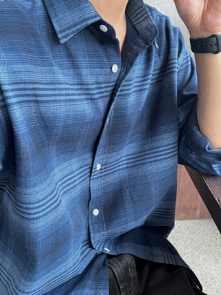 Jude Tartan Check Natural Fit Shirt
