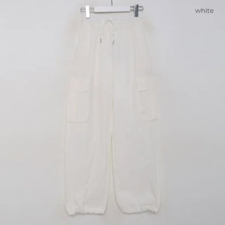 Nylon pocket jogger pants