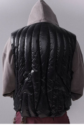 [Monterest] Irregular Quilted Down Vest