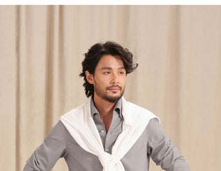 [CULTUM] Italian Collar Business Dress Shirt