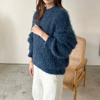 Brushed round knit