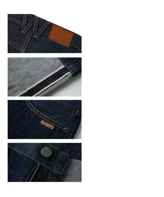 [NOTAWEAR] Selvedge Fold-Over Raw Denim