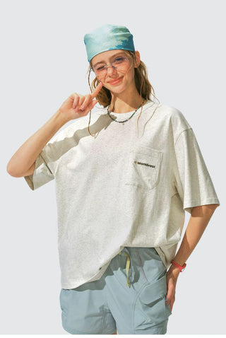 [Monterest] Outdoor Bird Print Oversized T-Shirt