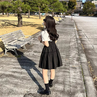 Sleeveless Cancan Mini Dress