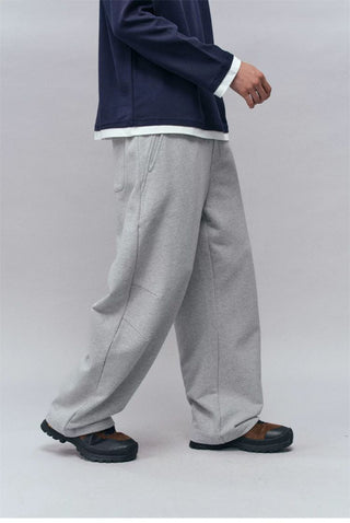 [Monterest] Relaxed Fit Drawstring Knit Sweatpants